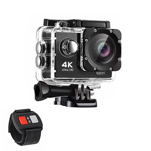 Caméra Sport 4K Étanche WiFi Avec Télécommande RF