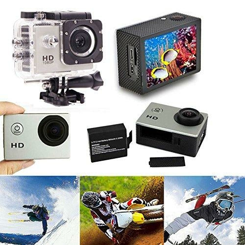 Caméra Sport 4K Étanche WiFi Avec Télécommande RF