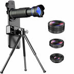 Kit Objectif Téléphone 36X Avec Trépied Et Lentilles