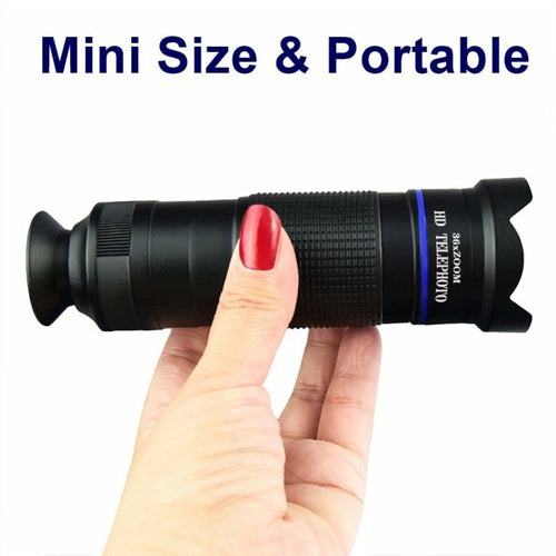 Kit Objectif Téléphone 36X Avec Trépied Et Lentilles