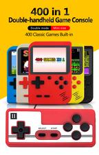 Console De Jeux Rétro Portable 3" 400 Jeux Intégrés