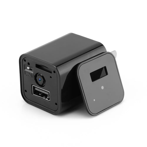Chargeur USB avec Caméra de Sécurité Intégrée 1080P