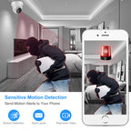 Caméra IP WiFi Intérieure 1080P – Vision Nocturne