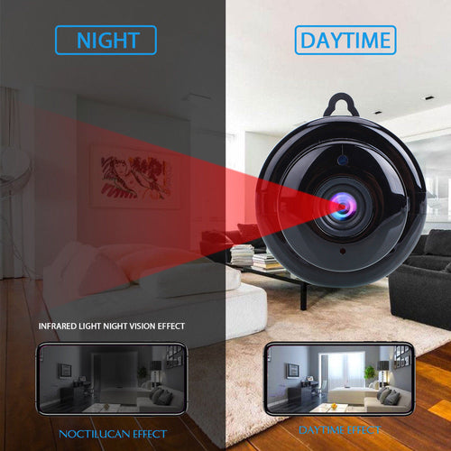 Mini Caméra WiFi IP 1080P pour Surveillance Discrète
