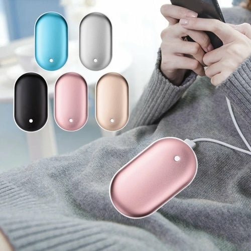 Chauffe-Mains USB Portable Double Face 5000 mAh
