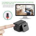 Chargeur USB avec Caméra de Sécurité Intégrée 1080P