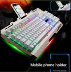 USB Wired Backlit Gaming Keyboard And Mouse Combo