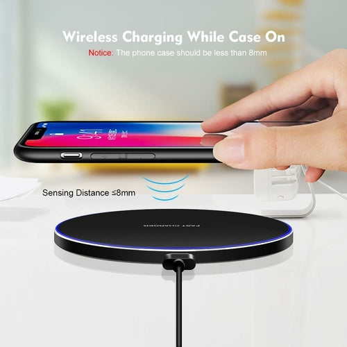 Chargeur Sans Fil 30W Ultra Fin USB-C