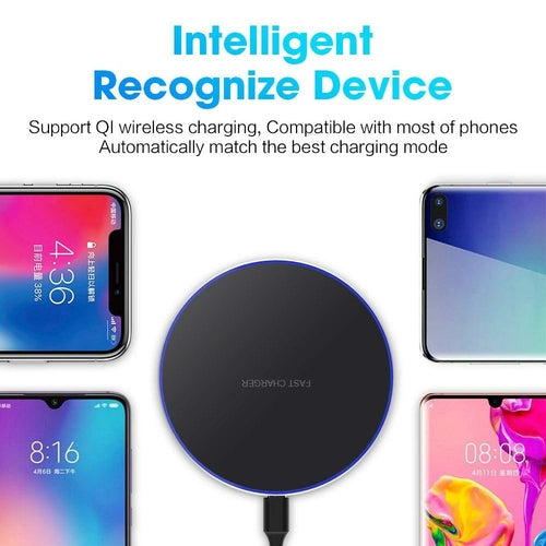 Chargeur Sans Fil 30W Ultra Fin USB-C