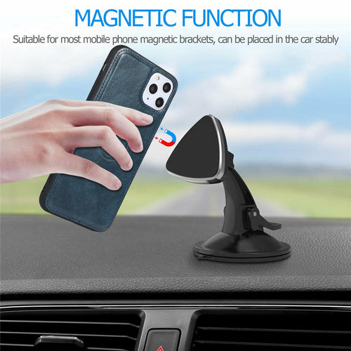 Étui Portefeuille Magnétique Détachable pour iPhone