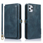 Étui Portefeuille Magnétique Détachable pour iPhone