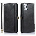 Étui Portefeuille Magnétique Détachable pour iPhone
