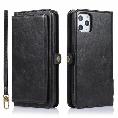 Étui Portefeuille Magnétique Détachable pour iPhone