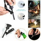 Kit de Survie Outdoor 14‑en‑1 avec Outils Tactiques