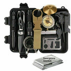 Kit de Survie Outdoor 14‑en‑1 avec Outils Tactiques