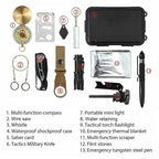 Kit de Survie Outdoor 14‑en‑1 avec Outils Tactiques