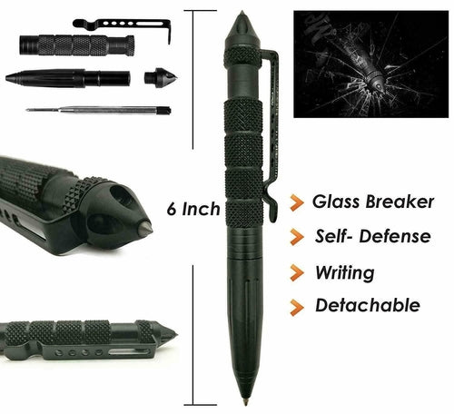 Kit de Survie Outdoor 14‑en‑1 avec Outils Tactiques
