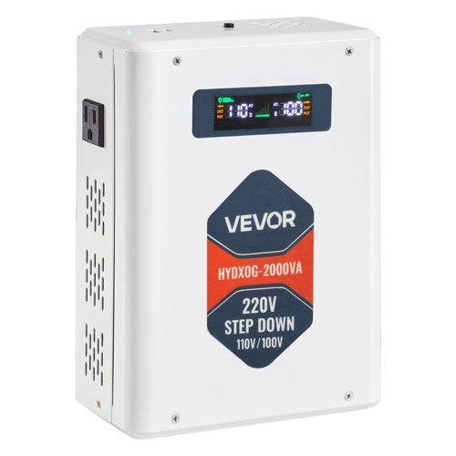 Step Down Voltage Converter, 2000VA, Heavy Duty Voltage Power