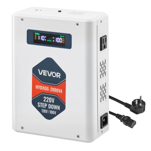Step Down Voltage Converter, 2000VA, Heavy Duty Voltage Power